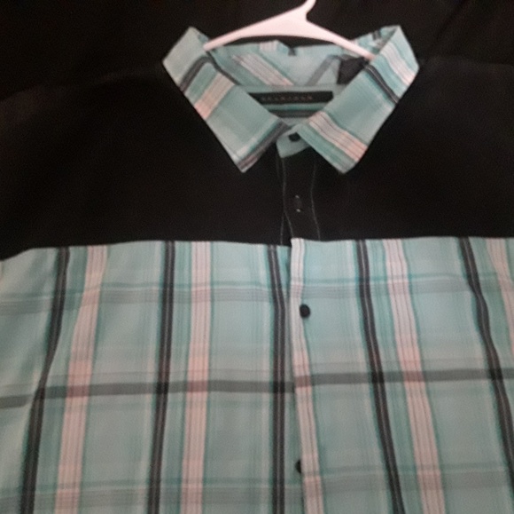 Sean John Short Sleeve Button Up 4XL - Picture 3 of 4